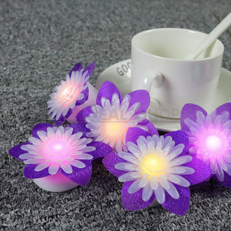 LED Daisy Tea Lights