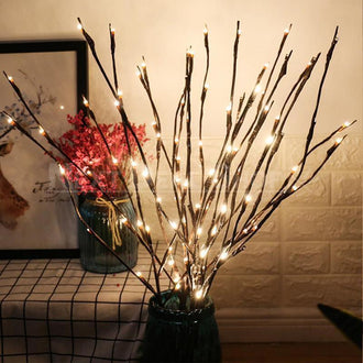 LED Decorative Twig Lights (Set of 2)