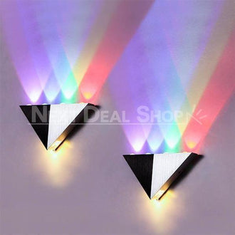 LED Triangle Wall Lamp