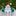 Large Christmas Fence Decoration-Santa Claus-View 2-Next Deal Shop