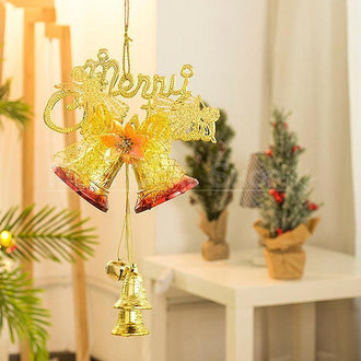 Merry Christmas Bell Hanging Ornament