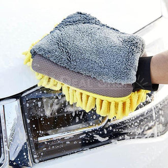 Microfiber Sponge Car Wash Glove