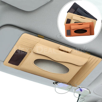 Multi-Pockets Car Visor Organizer