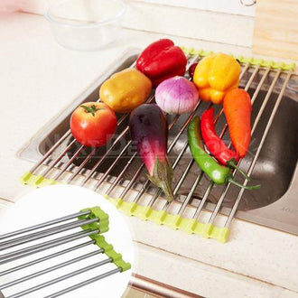 Multi-Purpose Kitchen Roll Up Drying Rack