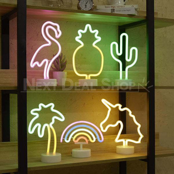 Neon Table Light