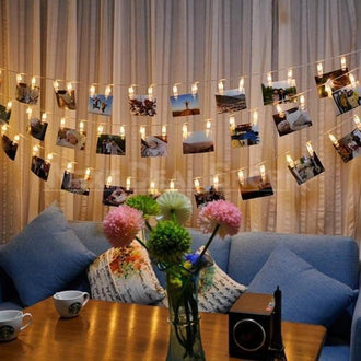 Photo Clip LED String Lights