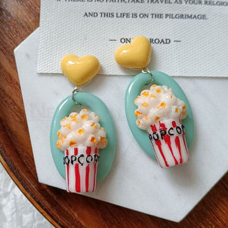 Popcorn Earrings