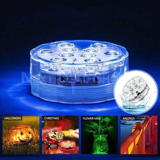 RGB Submersible Remote Control LED Light