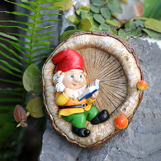 Reading Gnome Wall Decoration