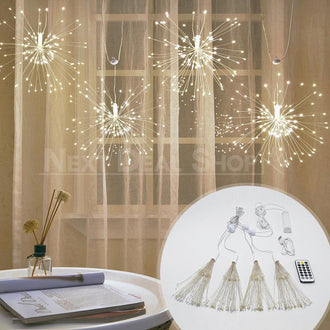 Rechargeable Copper Firework Light Set (4 Fireworks)