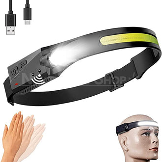 Rechargeable LED Induction Headlight