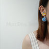 Smiley Clown with Felt Ball Earrings-Next Deal Shop-Next Deal Shop
