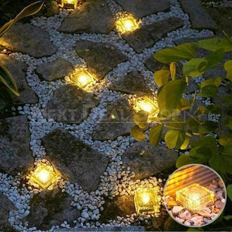 Solar-Powered Heavy Duty Brick Path Light - Heavy Duty Outdoor Lights!
