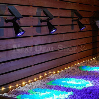 Solar Powered LED Blacklight