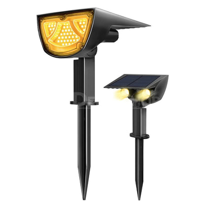 Solar Powered Motion Sensor Dual Spotlights-View 9-Next Deal Shop