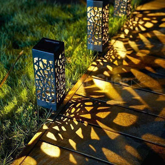 Solar Powered Vintage Garden Lamp
