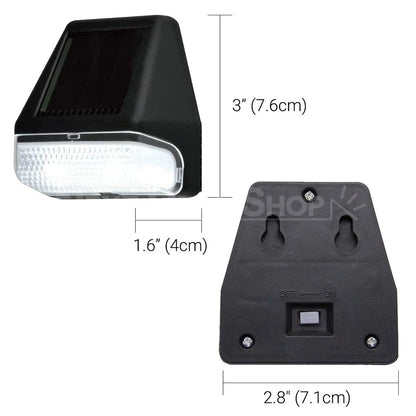 Solar Powered Fence Light-View 10-Next Deal Shop