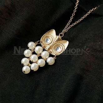 Sweater Chain - Golden Owl