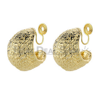 Vintage Ornate Textured Earrings