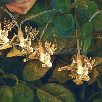 XMAS LED Reindeer String Lights